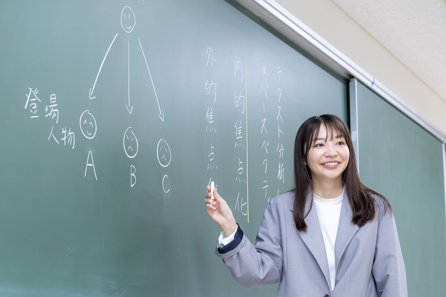 文理学部文学専攻(国文学)授業風景