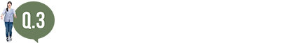 Q.3：休みの日の過ごし方は？