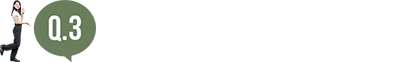 Q.3：現在どんなことを学んでいますか？